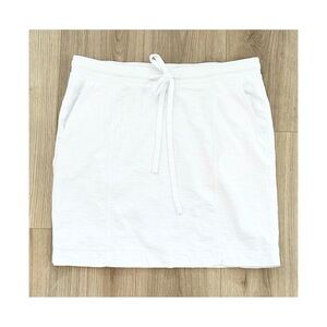 Tommy Bahama White Drawstring Mini Skirt